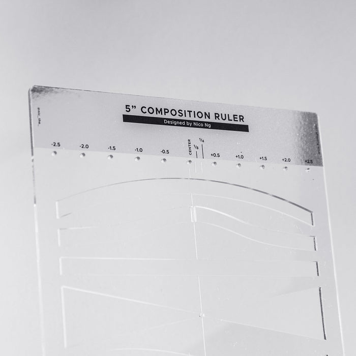 5" Composition Ruler by Nico Ng