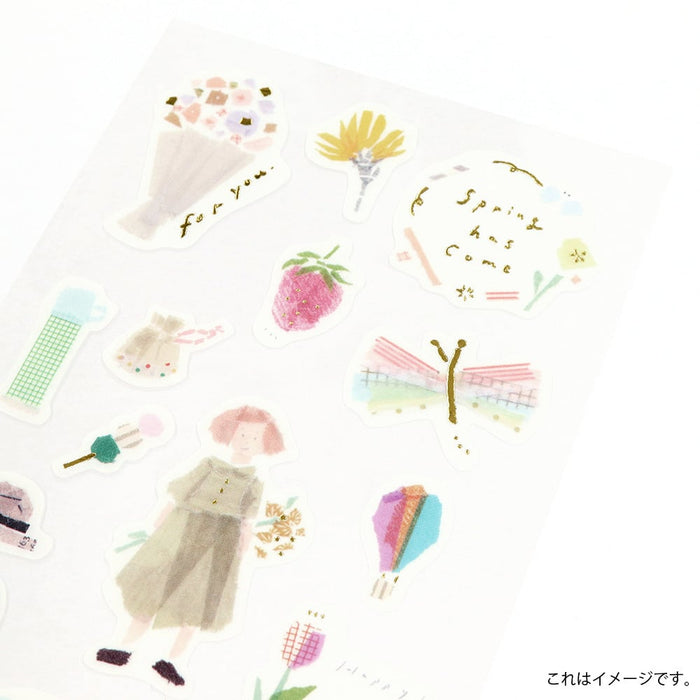 Miki Tamura Washi Sticker // Spring