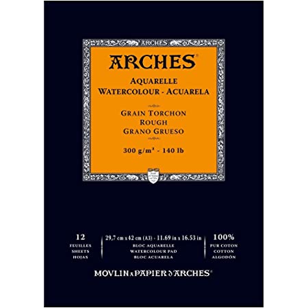 Arches Aquarelle Watercolour Rough Paper 300gsm
