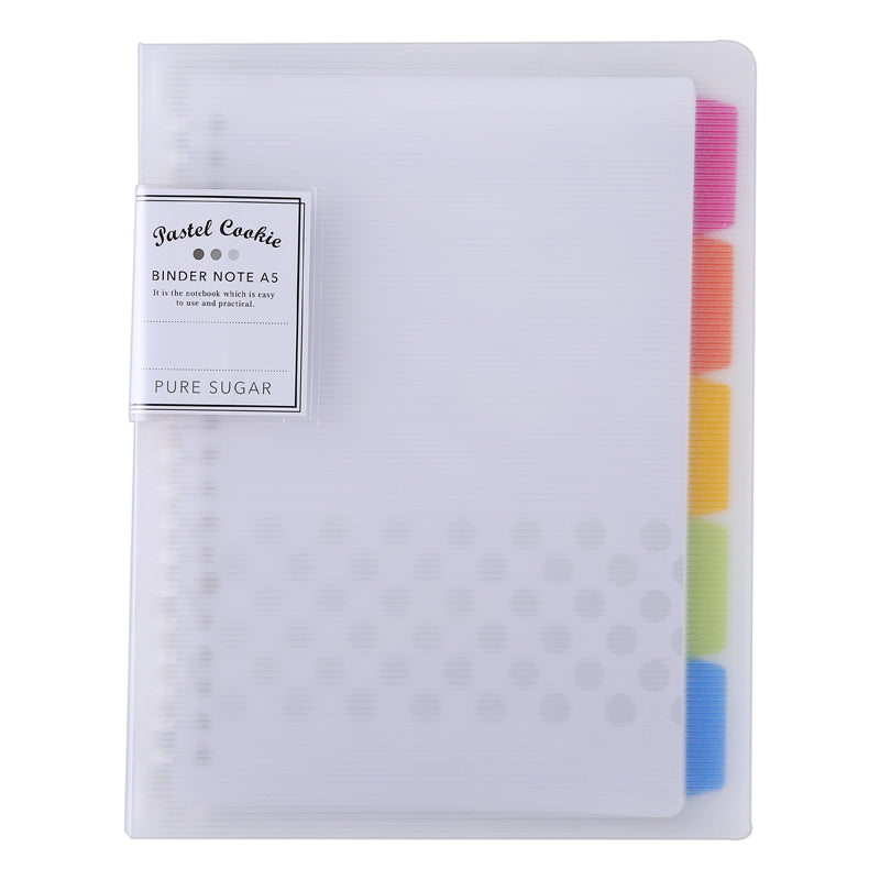 Kokuyo Pastel Cookie Binder, B5 / Yellow