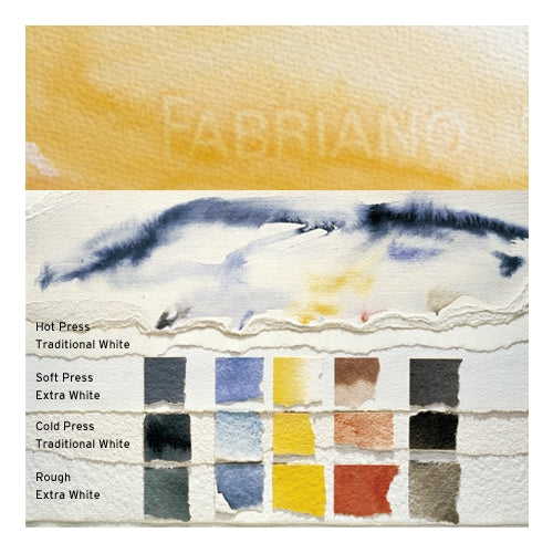 [SAMPLER PACK] Fabriano Artistico Traditional White Watercolor Paper