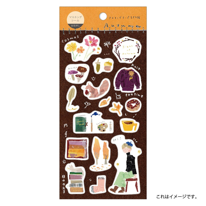Miki Tamura Washi Sticker // Autumn