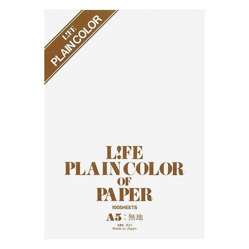 LIFE PlainColor Paper Pad (A5/A4 Size)