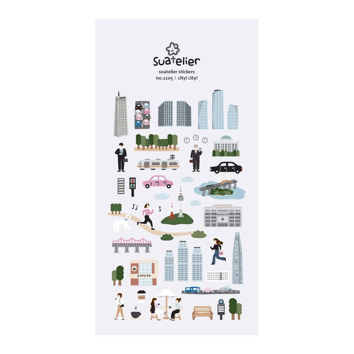 Suatelier Stickers | City! City!