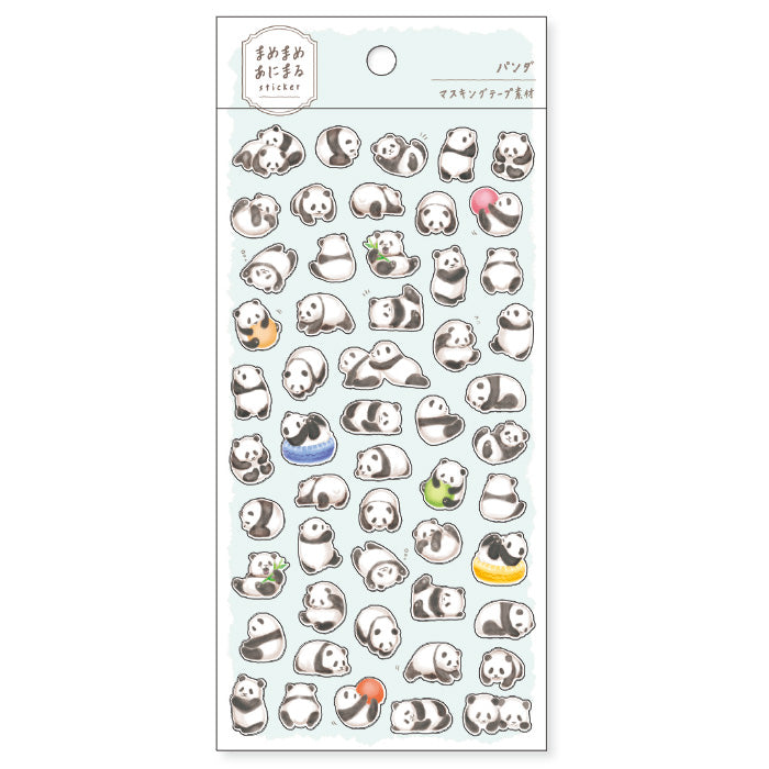 Mind Wave Animaru Sticker // Panda Bear
