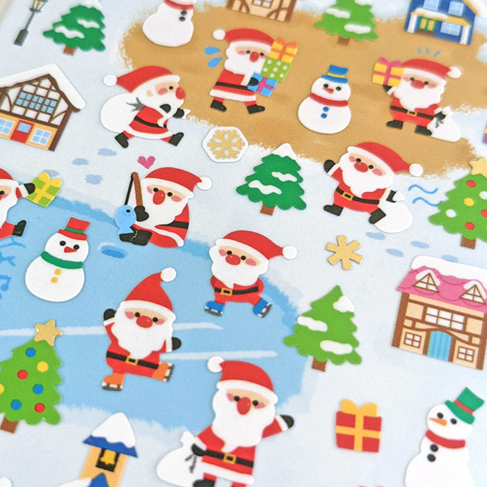 Mind Wave Christmas Stickers // Santa Village