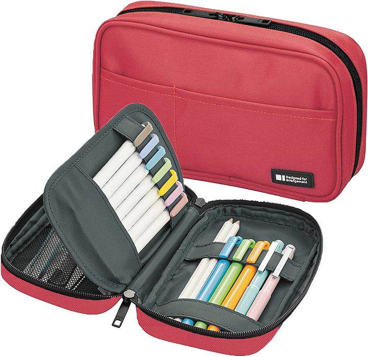 Multi-compartment pencil case