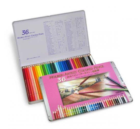 Holbein Artists Color Pencils // 36 Colors