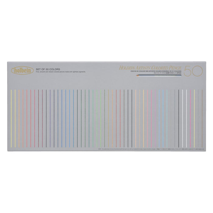 Holbein Artists Color Pencils // 50 Colors