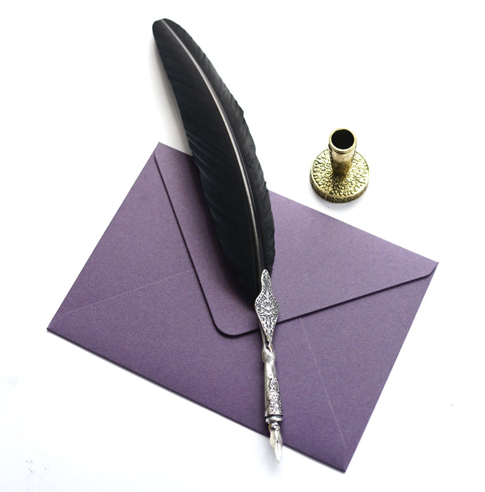 Cardstock Envelope // Eggplant