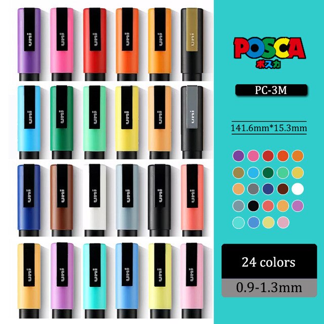 POSCA Marker // 5M Medium Tip (2.5mm) — Stickerrific