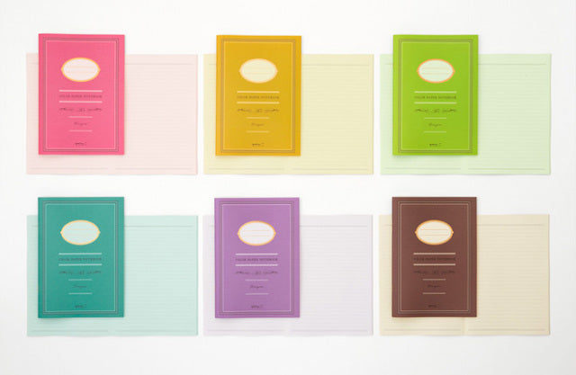 MIDORI A5 Basic Color Ruled Notebook (5 Colors)