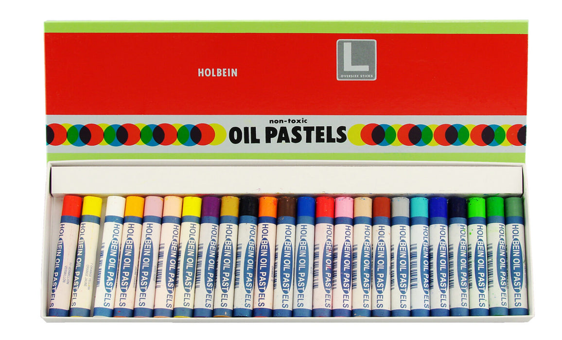 Holbein Academic Oil Pastel Set - Assorted Colors, Set of 12