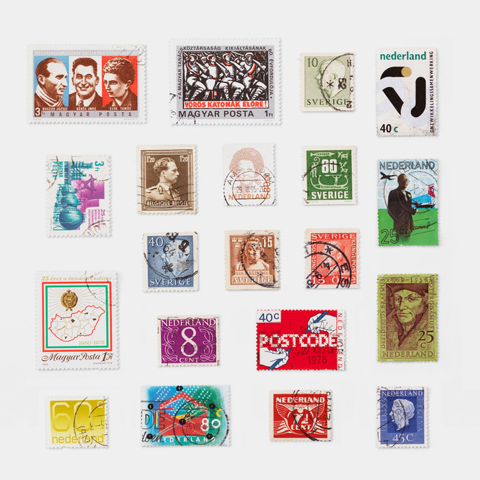 Assorted Used Postage Stamp Pack