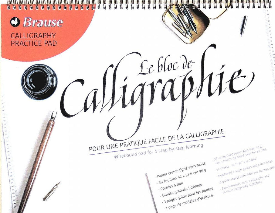 [CLEARANCE] Brause A3 Calligraphy Practice Pad