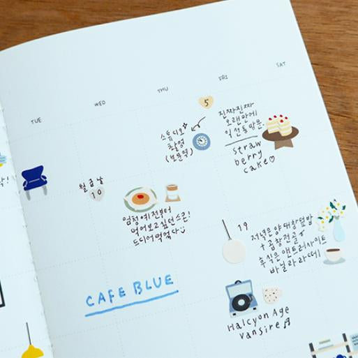 Suatelier Stickers | Café Blue