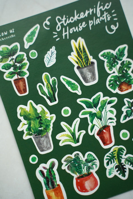 Stickerrific | House Plant Stickers