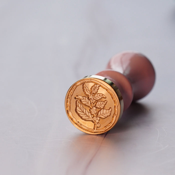 Wooden Wax Seal | Coffee Plant