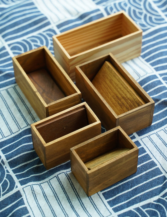 Wooden Box for Mini Cards