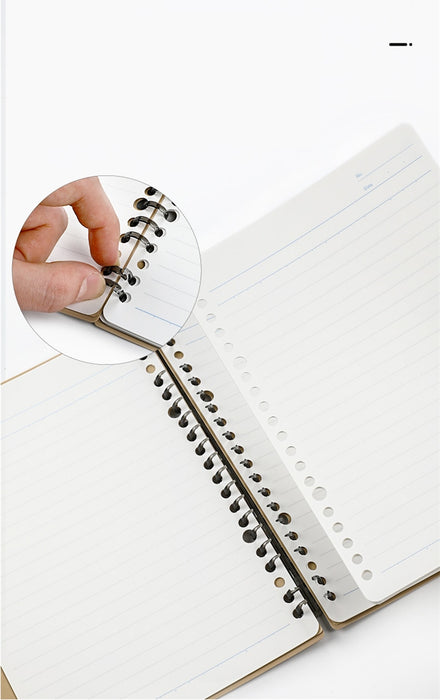 Kokuyo Co, Ltd. Campus Smart Ring Binder - A5 20 Rings Clear [Office  Product] : Amazon.in