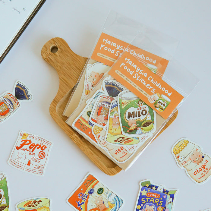 Hann.made Sticker Pack // Malaysia Childhood Food