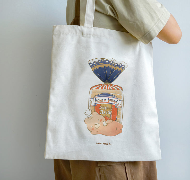 Hann.made Tote Bag // Have a Bread