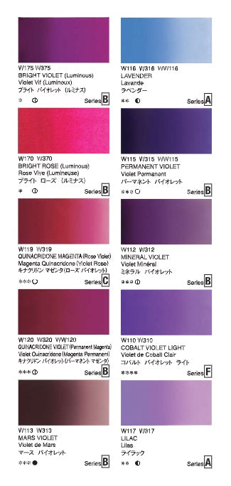 Holbein Artist's Watercolor 5ml Tube // Violet