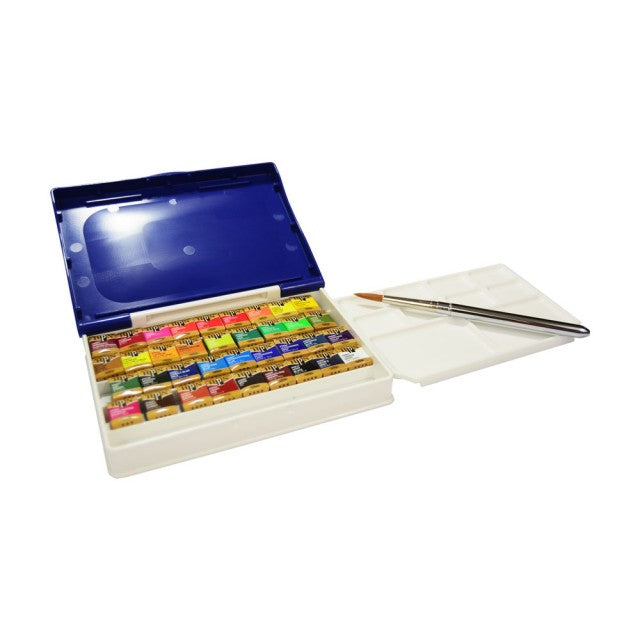 Holbein Artists' Watercolour Pan Color 36 Half Pan Set - PN698 –  Art&Stationery