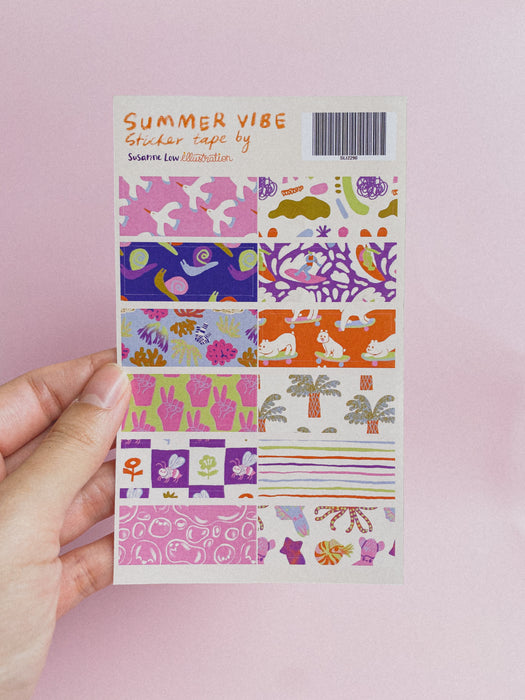 Susanne Low Sticker Tape // Summer Vibes