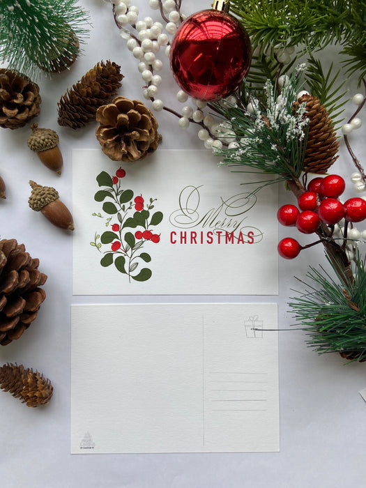 Byhandarts Greeting Card // Christmas Postcard Set