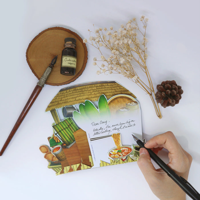 360° 3D Pop Up Card: The Taste Of Malaysia