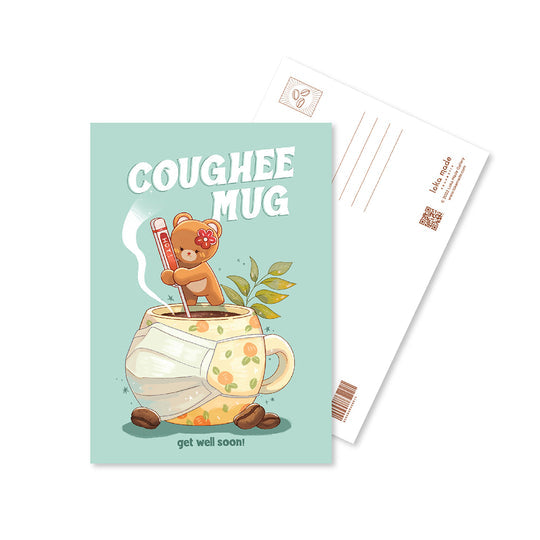 Loka Made Coffeelogy Postcard / Coughee Mug