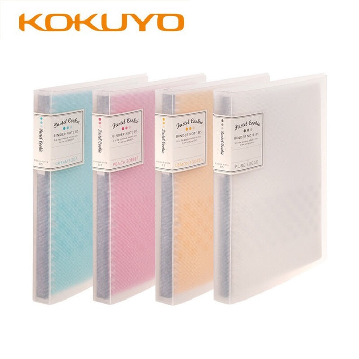 Kokuyo Refillable Binder Notebook // Pure Sugar (A5/B5 Size) (fits 100 sheets)