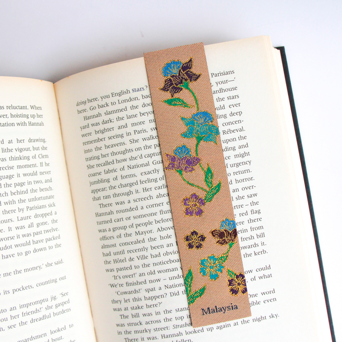 Woven Batik Bookmark // Batik Nyonya
