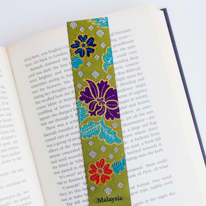Woven Batik Bookmark // Batik Kembangan