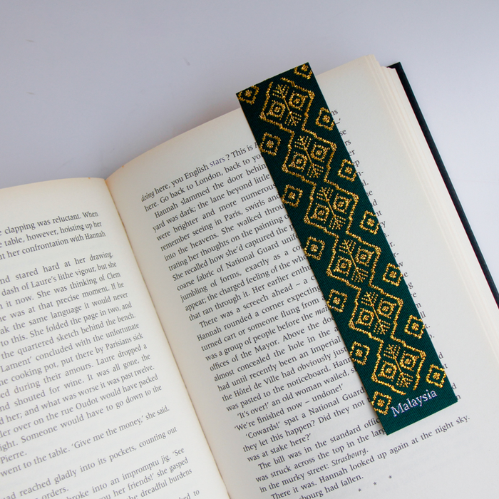 Woven Batik Bookmark // Songket Nala