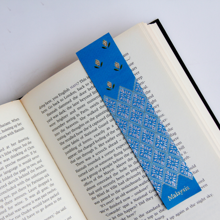Woven Batik Bookmark // Songket Raja Muda