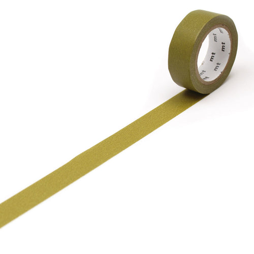 mt Solids Washi Tape - Gold - 15 mm x 7 m
