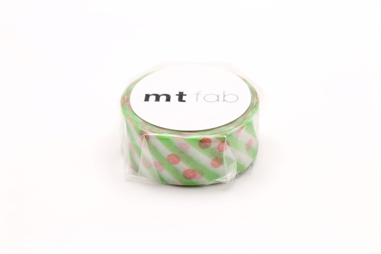 MTDSPR01 mt Fab Dot X Stripe double-sided tape