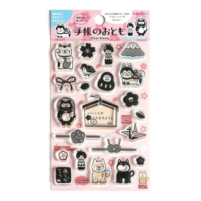 World Craft Clear Stamp / Japan