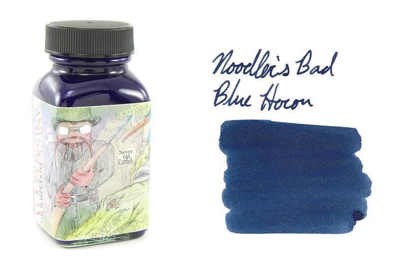 Noodler's Fountain Pen Ink // Bad Blue Heron (Bulletproof)