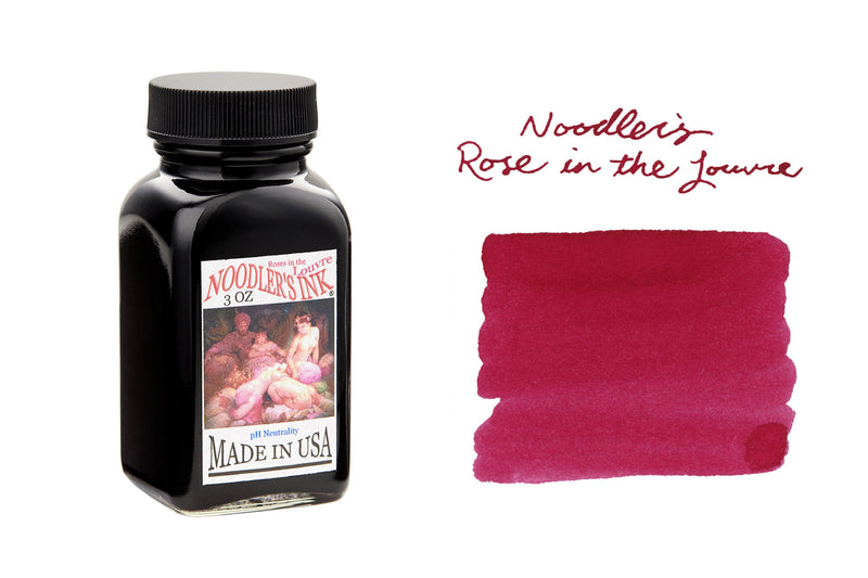 Noodler's Fountain Pen Ink // Rose in the Louvre (Ottoman Rose)