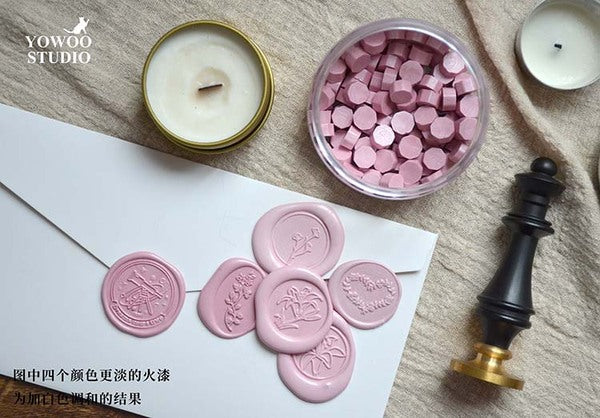 Wax Beads for Wax Sealing / Sweet Tea Pink