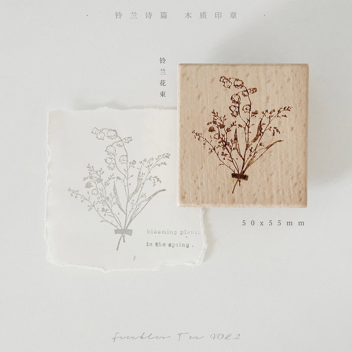 Freckles Tea Vol.2 Rubber Stamp