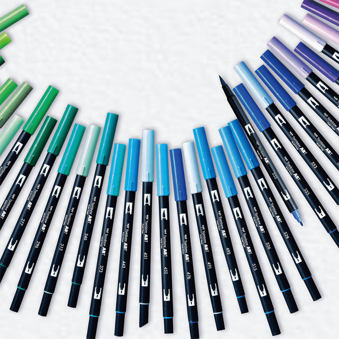 Tombow ABT Dual Brush Pens - 12 New Colors - Japanese Kawaii Pen