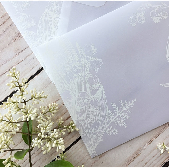 Vellum Envelope Pack // Lily of the Valley