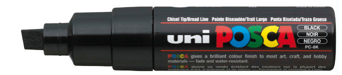 POSCA Marker // 8K Broad Tip (8mm)