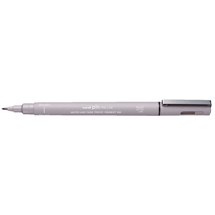 uni PIN Pigment Brush Pen (Sepia/Dark Grey/LightGrey/Black)