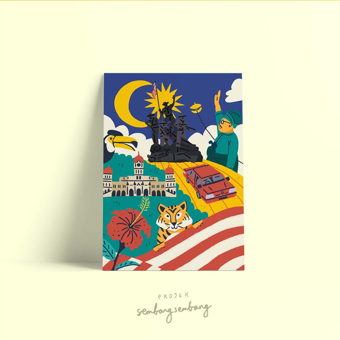 Projek SembangSembang Postcard // Everything Malaysian