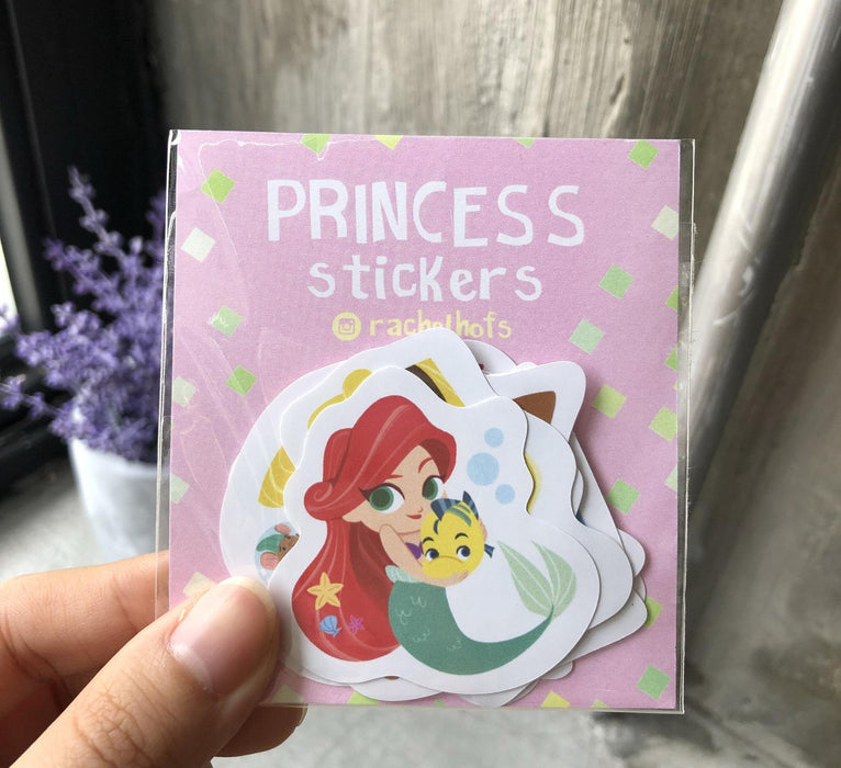 Rachelhofs Princess Flake Sticker Pack